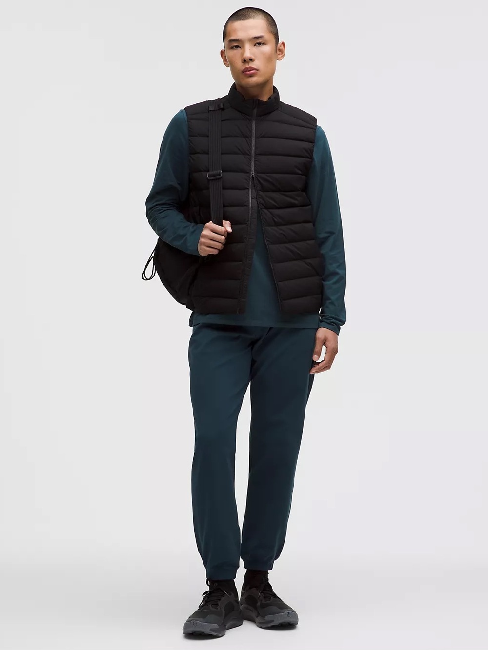 Lululemon Jogger Regular Indochine Blue Large Textured Warpstreme NWT - Picture 4 of 13